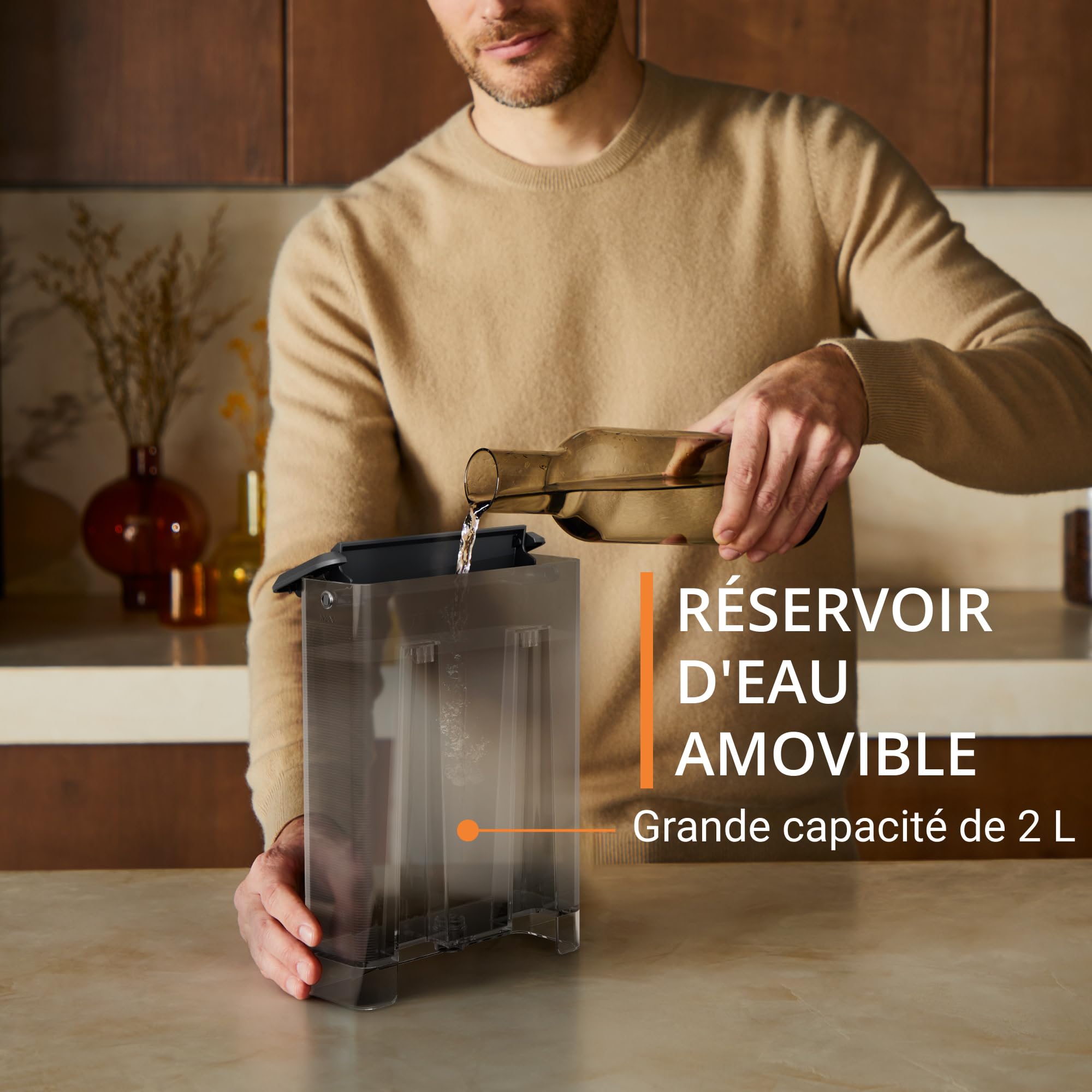 Machine espresso manuelle, Qualité Barista, Espresso et Cappuccinos, XP381B10